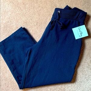 ⭐️NWT,Coral Bay,Energy, Navy Blue, Easy Wear & Care Straight leg Sweatpants